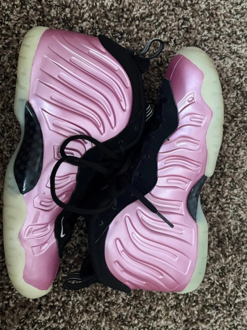 5.5Y, Nike Little Posite One “Polarized Pink,” and no original box